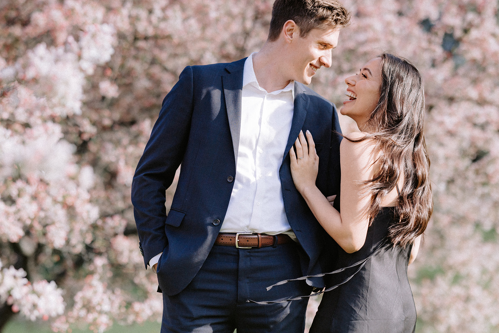 Arnold Arboretum Engagement in Spring