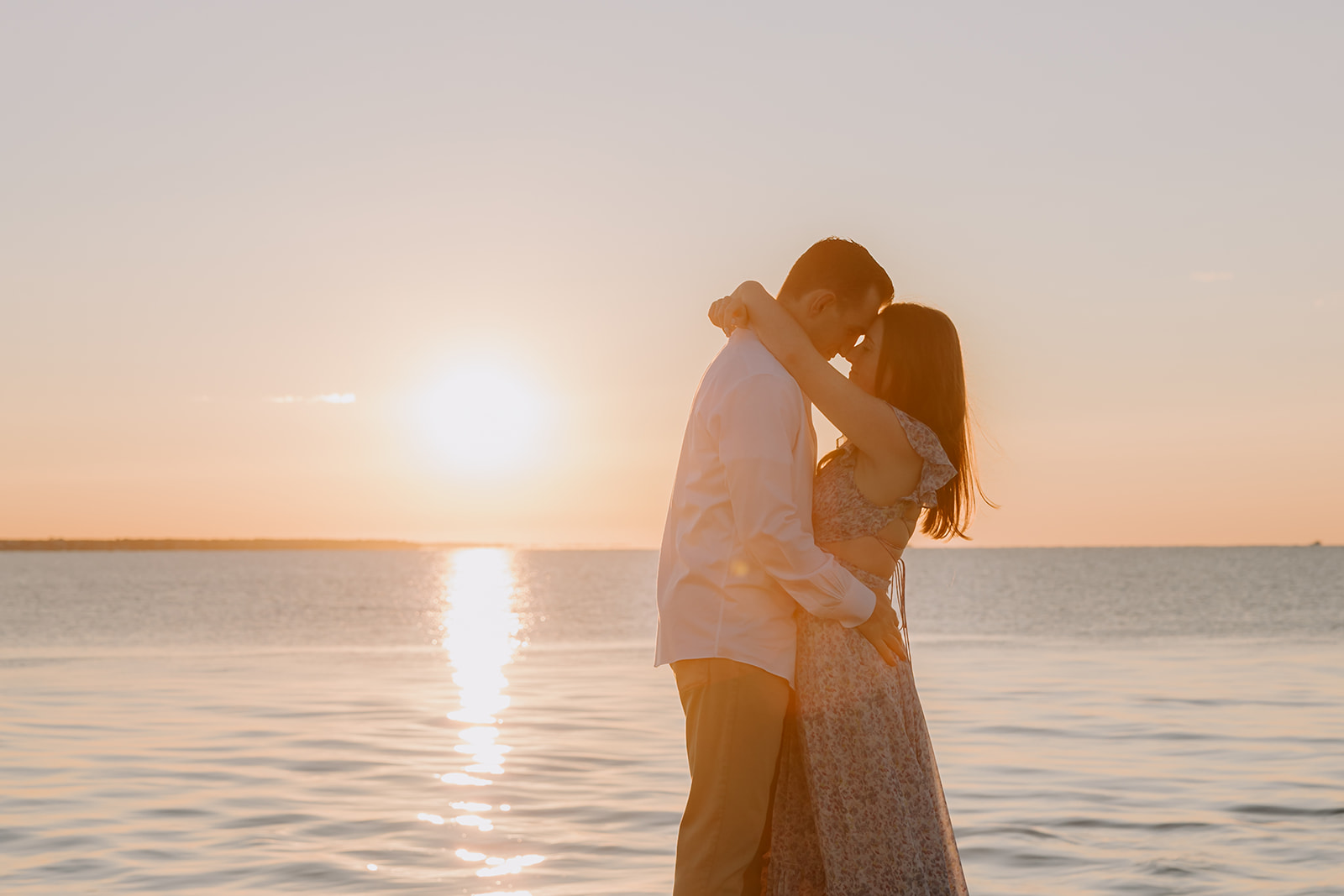 Seagull Beach Cape Cord Engagement